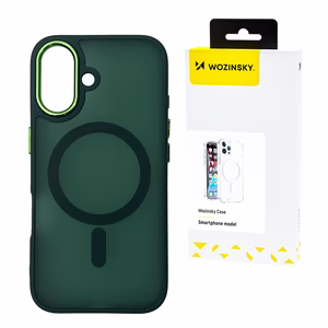 Wozinsky Fashion Ümbris MagSafe jaoks Samsung Galaxy S25+ - roheline