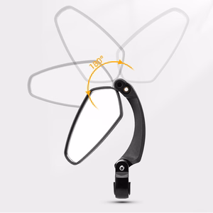 Rockbros 26210001004 parempoolne jalgratta tahavaatepeegel - must