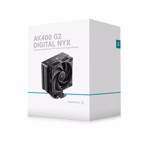 DeepCool AK400 G2 Digital NYX Processor Air cooler 12 cm Black 1 pc(s)