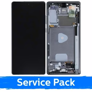 LCD ekraan ühilduv Samsung N980 (N981) Note 20 raamiga / Mystic Grey / (Service Pack)