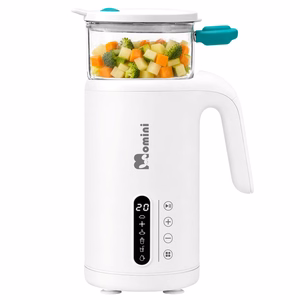 Momini TinyCook 6-ühes aurutav blender piimavalmistusfunktsiooniga