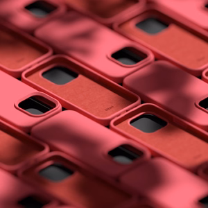 Etteri Silicone ümbris jaoks Samsung Galaxy S23 Ultra raspberry