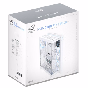 ASUS ROG CRONOX GR801 CURVE TG ARGB keskmõõdus tornkorpus, valge