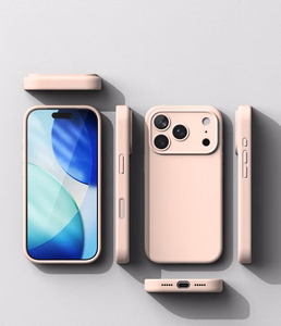 Ringke MagSafe silikoonist ümbris seadmele iPhone 18 Pro – roosa