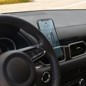 Wozinsky Self-Adhesive Magnetic Car Mount 360 for Dashboard Silver (WMH-06)