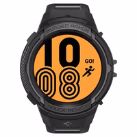 Spigen Rugged Armor Pro ümbris koos rihmaga Samsung Galaxy Watch 5 Pro (45mm) - must