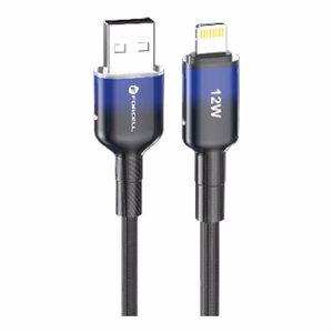 Kaabel USB A to Lightning Forcell F-Energy 2,4A 12W Gradient 1 m C353 must