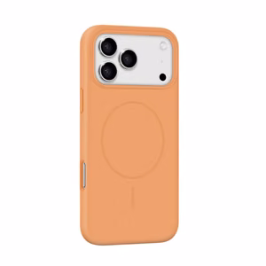 Чехол X-Level Fluid Skin MagSafe Apple iPhone 17 оранжевый