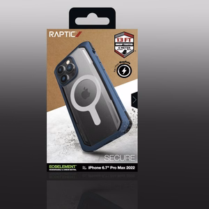 Raptic X-Doria turvaline ümbris iPhone 14 Pro Maxile koos MagSafe soomustatud kattega sinine