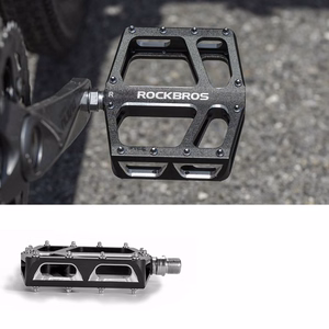 Rockbros K399-BK laia platvormiga jalgrattapedaalid – mustad