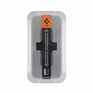 Spigen Glas.tR EZ Fit karastatud klaas iPhone 13 / 13 Pro / 14 / 16e jaoks