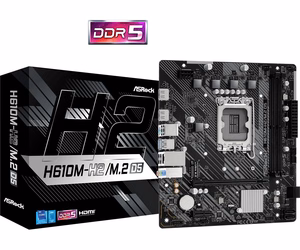 ASRock H610M-H2/M.2 D5 emaplaat