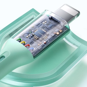 USB kaabel Joyroom SA34-AL3 roheline Lightning 100cm