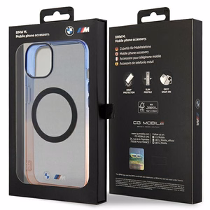 BMW Gradient Bumper MagSafe ümbris jaoks iPhone 14 Plus - hall