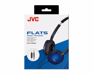 JVC HA-S160M-AU kõrvaklapid/peakomplekt juhtmega peapael kõnedeks/muusikaks sinised