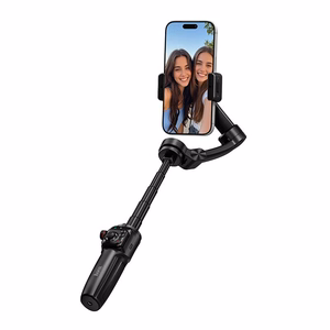 Gimbal 3-telje stabiliseerimise ja kaugjuhtimispuldiga Hoco K91 must
