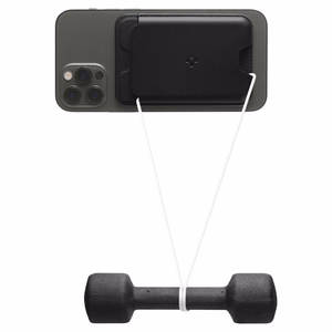 Spigen Valentinus magnetiline rahakott MagSafe'iga - must