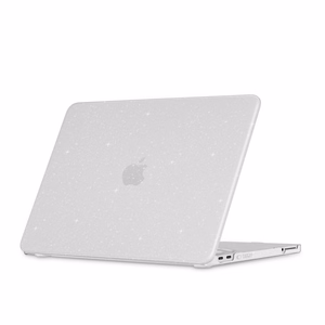 Tech-Protect SmartShell Чехол для MacBook Neo 13" 2026, прозрачный с блёстками
