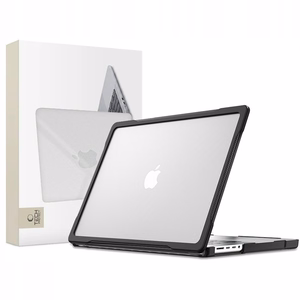 Tech-Protect Velar Case for MacBook Pro 14" 2021 / 2023 / 2025 / 2026 - Transparent Black