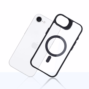 3mk Satin Armor MagCase jaoks Apple iPhone 16e / SE 4 - läbipaistev