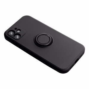 SILICONE RING ümbris jaoks SAMSUNG A54 5G must