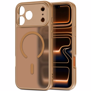 Tech-Protect BasicMag MagSafe ümbris iPhone 17 Pro Max'ile - pruun