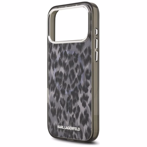 Karl Lagerfeld IML Leopard Pattern MagSafe Ümbris jaoks iPhone 17 Pro Max - Must