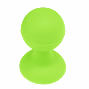 Phone hoidja with a round head - roheline