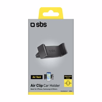 SBS TESUPAIRCLIP smartphone hoidja jaoks air vent - must