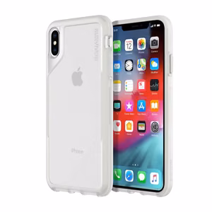 Griffin Survivor Endurance ümbris seadmele iPhone XS Max, läbipaistev ja hall
