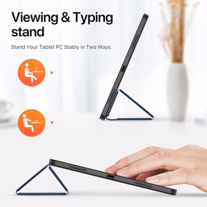 DUX DUCIS case DOMO foldable with pencil storage jaoks iPad Air 13 (2024) must