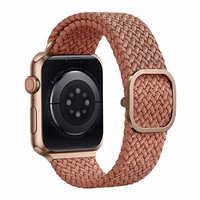 UNIQ rihm Aspen Apple Watch 44/42/45 mm Series 1/2/3/4/5/6/7/8/9/SE/SE2 punutud roosa/grapefruit roosa