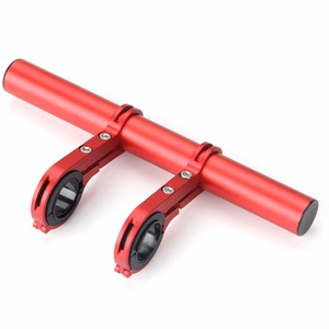 Jalgratta hoidja handlebar pikendus punane