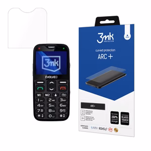 Evolveo EasyPhone XG – 3mk ARC+ telefoni ekraanikaitse