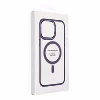 COLOR EDGE MAG COVER Ümbris compatible with MagSafe jaoks SAMSUNG S25 ULTRA deep lilla