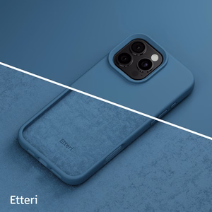 Etteri Silikoonist ümbris iPhone 16 Pro Max 6,9" tumesinine