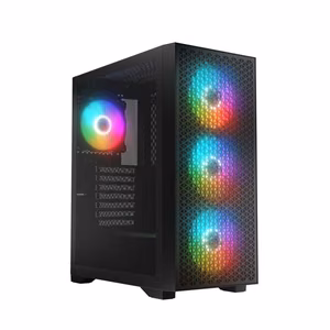 Logic DART PRO ARGB MIDI USB-C PC case Black