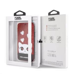 Karl Lagerfeld Valentine iPhone X/XS Ümbris - punane