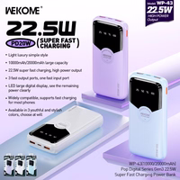 Akupank WK Design "WP-43" sinine 20000mAh (22.5W)