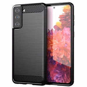 Carbon Case Flexible Cover TPU ümbris Samsung Galaxy S21+ 5G (S21 Plus 5G) must