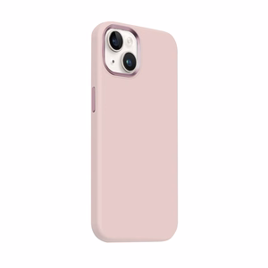 Crong Color Cover LUX Magnetic ümbris seadmele iPhone 15 Plus, MagSafe'iga ühilduv, roosa