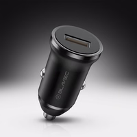 Blavec Car charger BS-01A-C Road - USB - QC 3.0 18W with USB to Type C cable (CCBS01ACR-UB) black