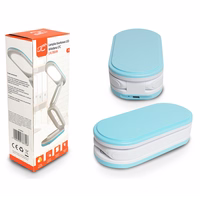 Collapsable LED desk Lamp 10W, 3000/4500/6000K, 1200mAh, sinine, LTC