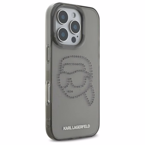 Karl Lagerfeld KLHCP16XHKHDCELK iPhone 16 Pro Max 6.9" must/must hardcase IML Rhinestones Karl Head
