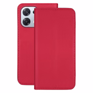 Smart Magnet ümbris Oppo A6 Pro 5G punane