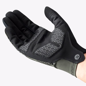 Rockbros cycling gloves spring/summer/autumn, full, size: XL - green