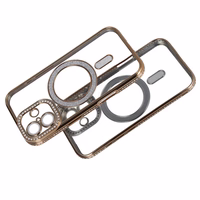 Bling Magsafe Ümbris jaoks Iphone 17 kuldne
