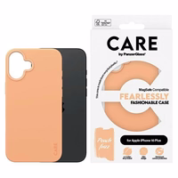 CARE by PanzerGlass Fashion Ümbris iPhone 16 Plus 6.7" Peachy MagSafe 1391