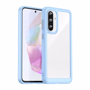 Outer Space Ümbris jaoks Samsung Galaxy A56 Cover with Flexible Frame - sinine