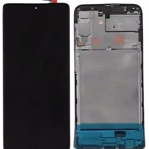 LCD ekraan Samsung A245 A24 4G puutetundliku klaasi ja raamiga Black originaal (service pack)